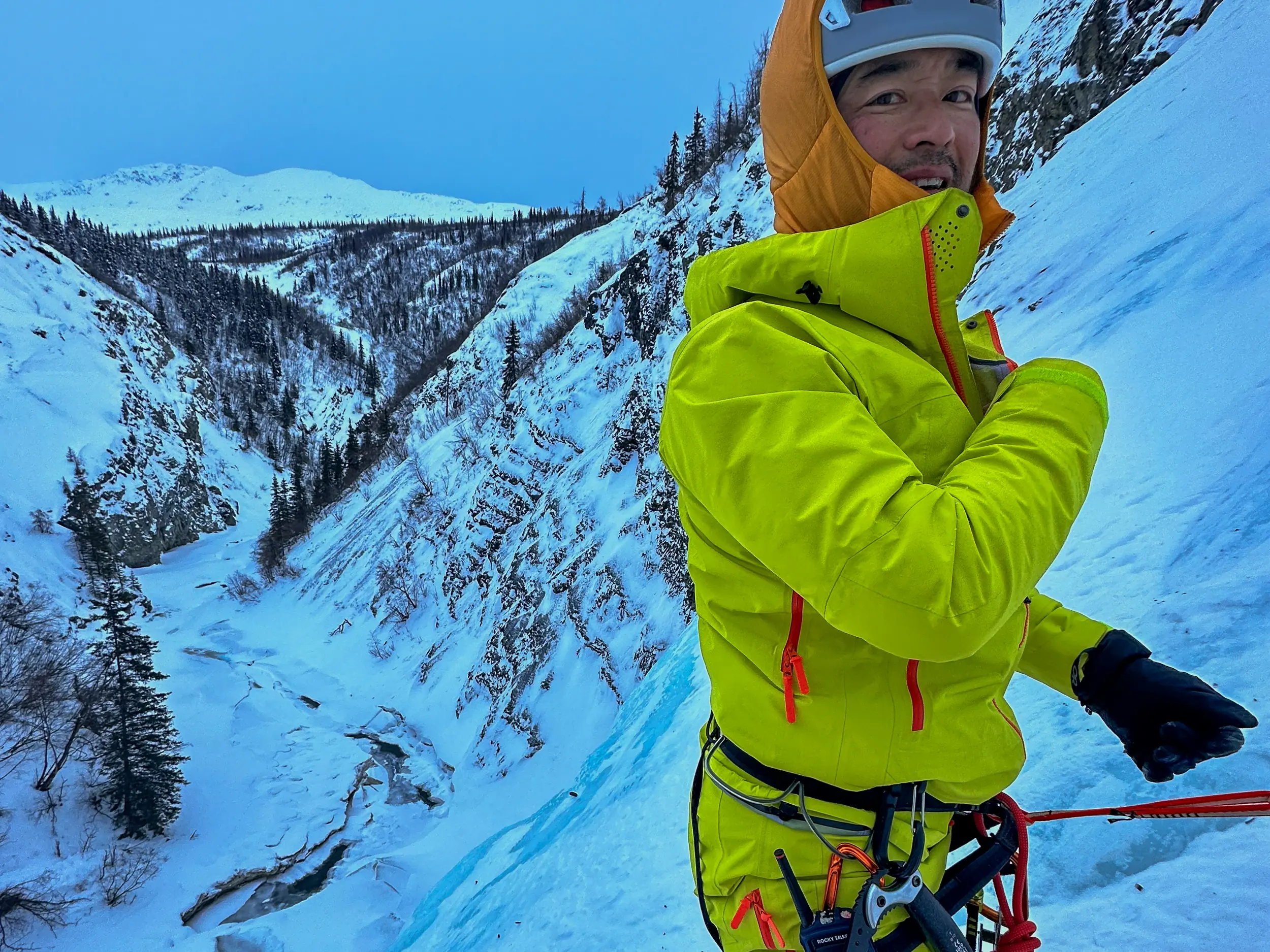 The Made Custom Apparel Hardshell Jacket in Alaska