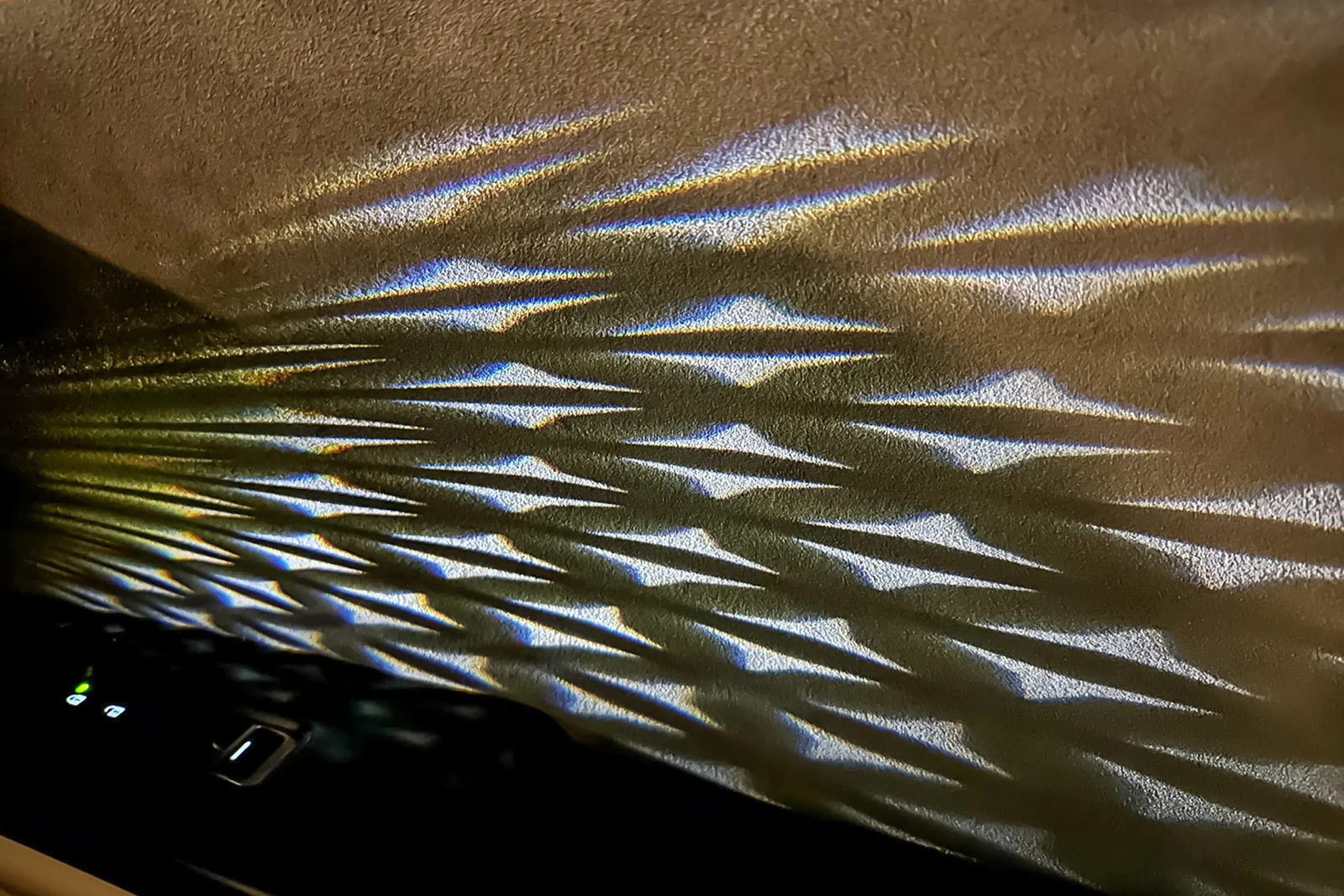 Lexus RZ 450e Review interior lighting