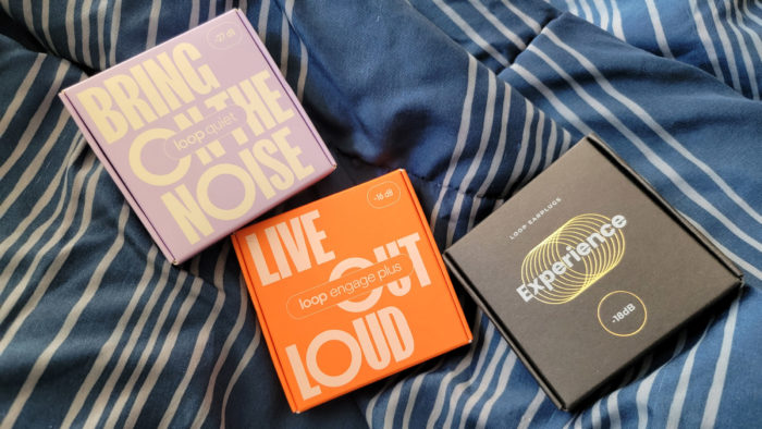 Loop earplugs packaging