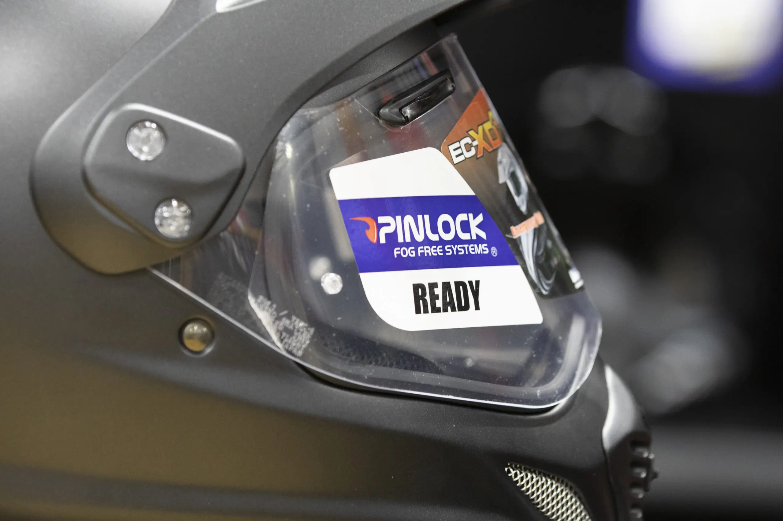 Motorcycle helmet Pinlock