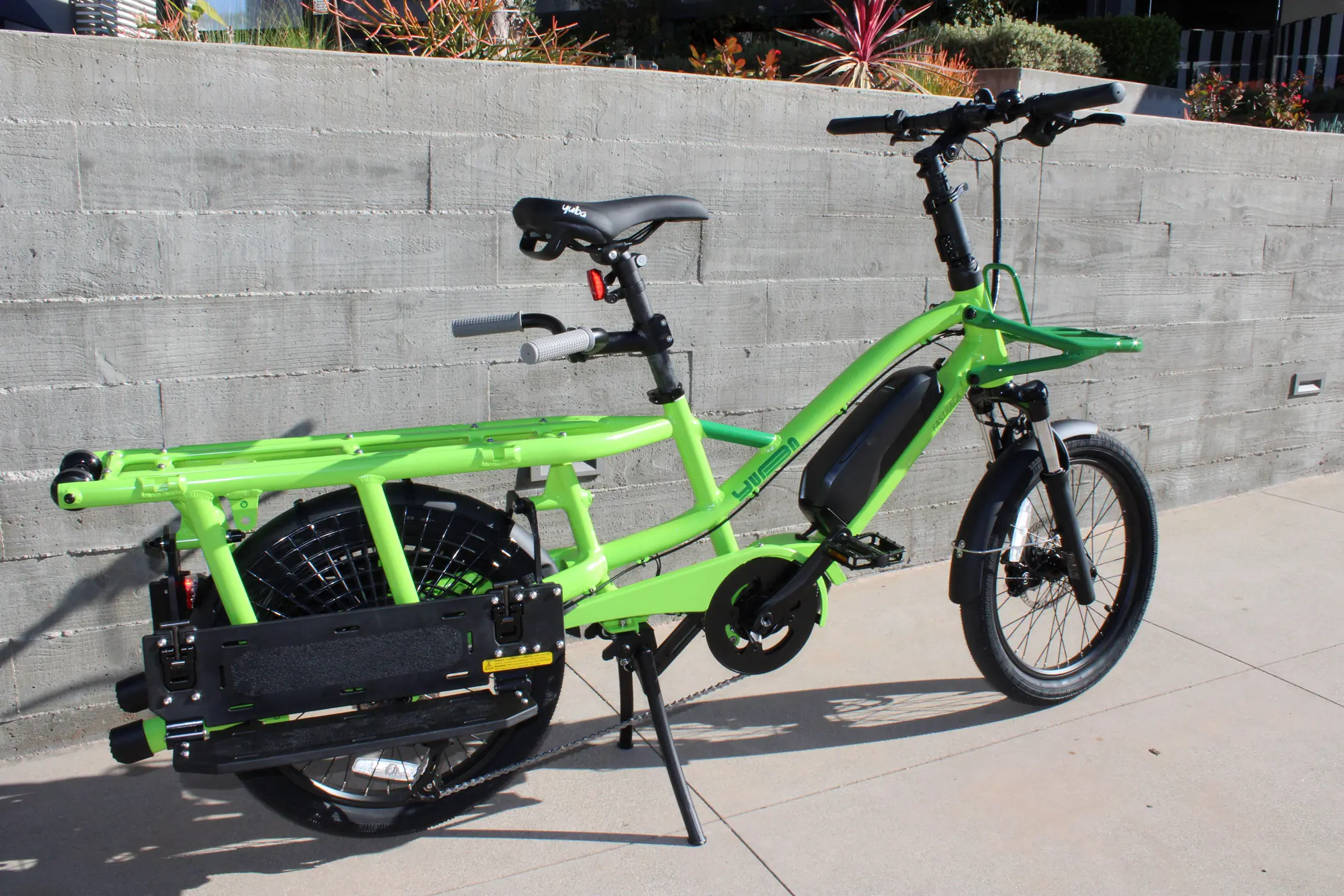 Yuba FastRack cargo e-bike