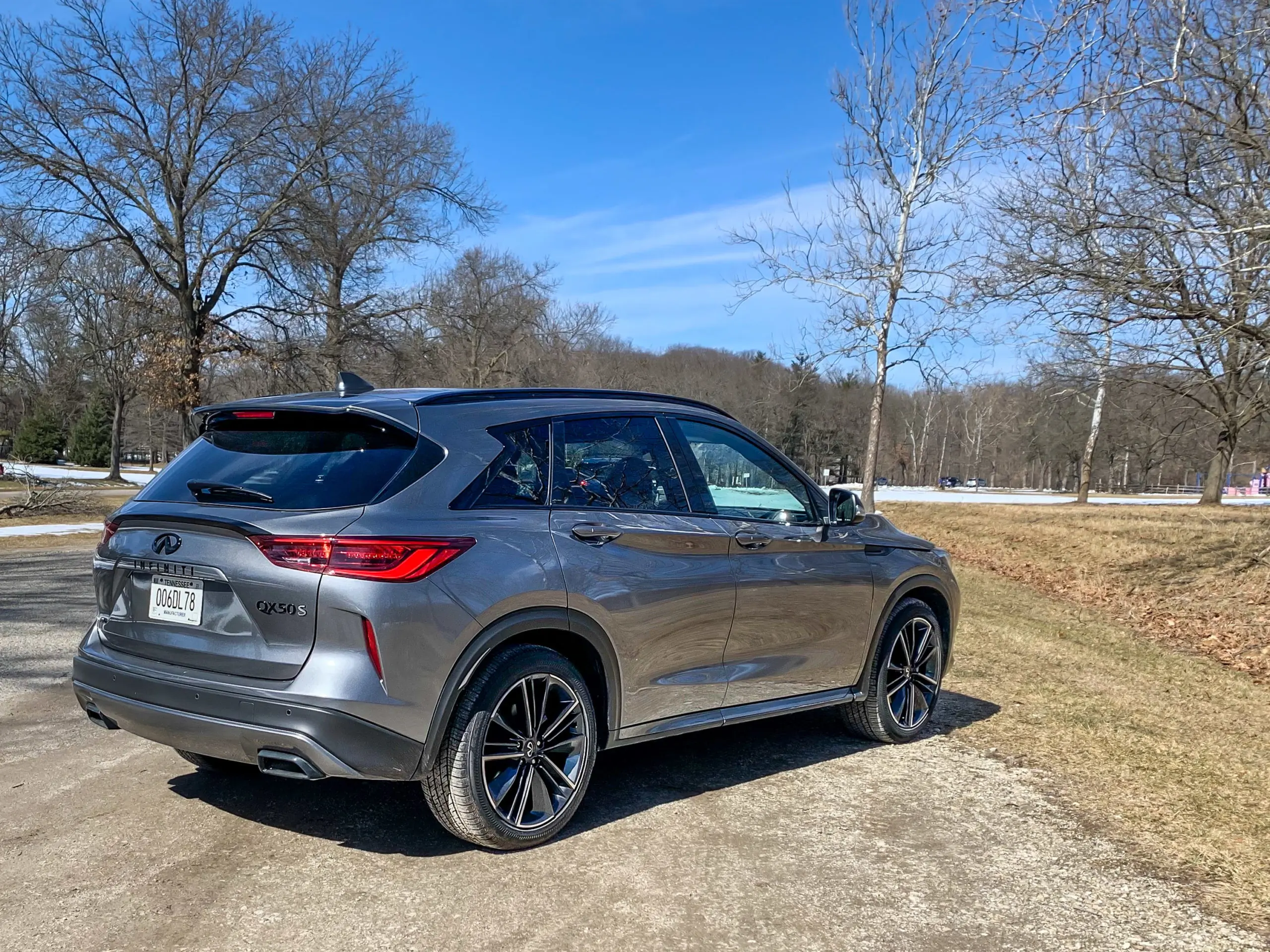 2023 Infiniti QX50 Sport Review rear three-quarter