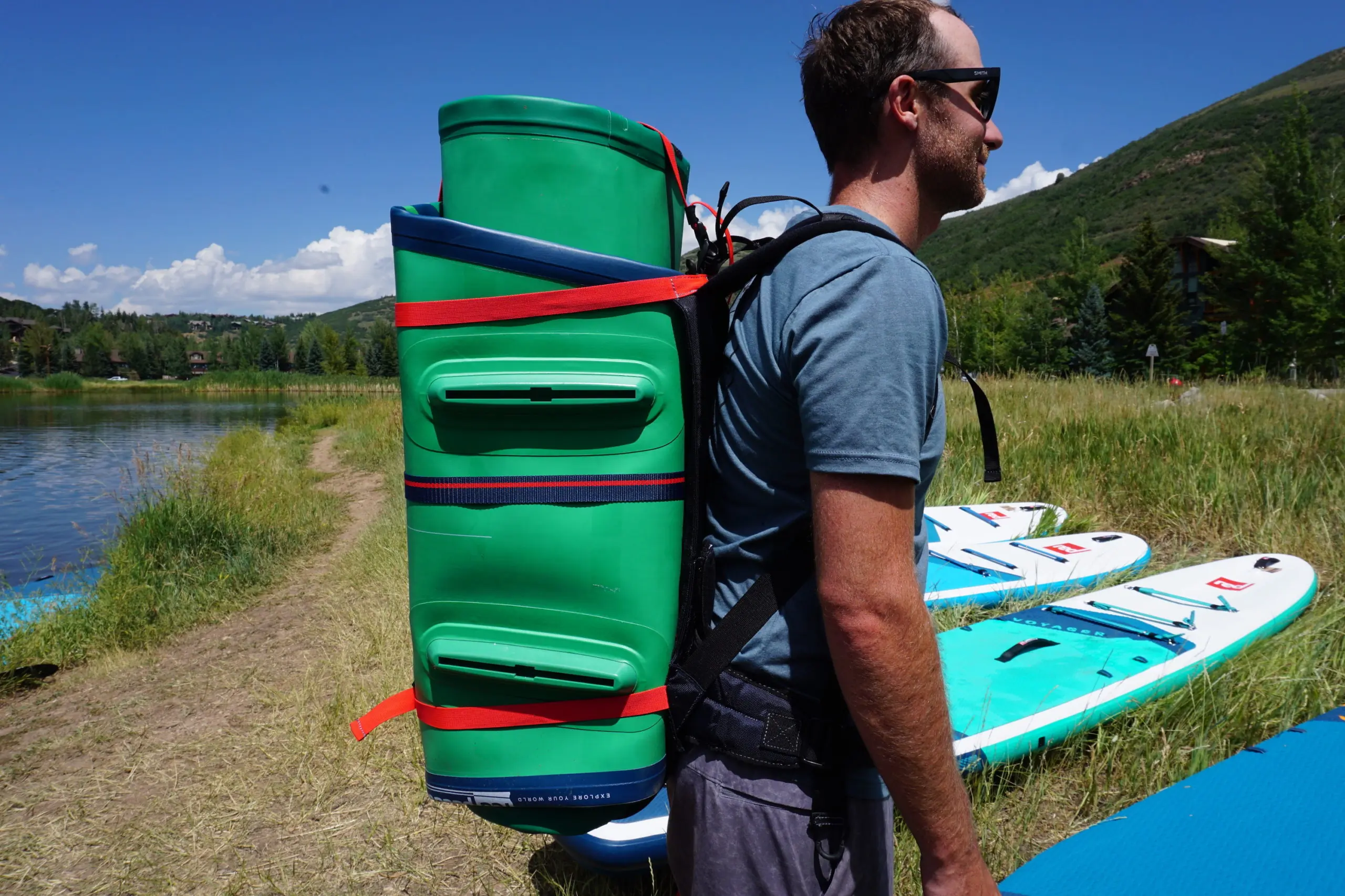 All Back, No Pack: First Look at Red Paddle’s ‘Transforming’ SUP Carrier