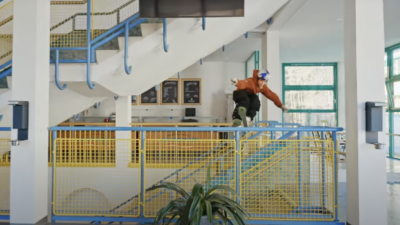 Matej Svancer Brings Skis to School, Gets A+ in Our Book