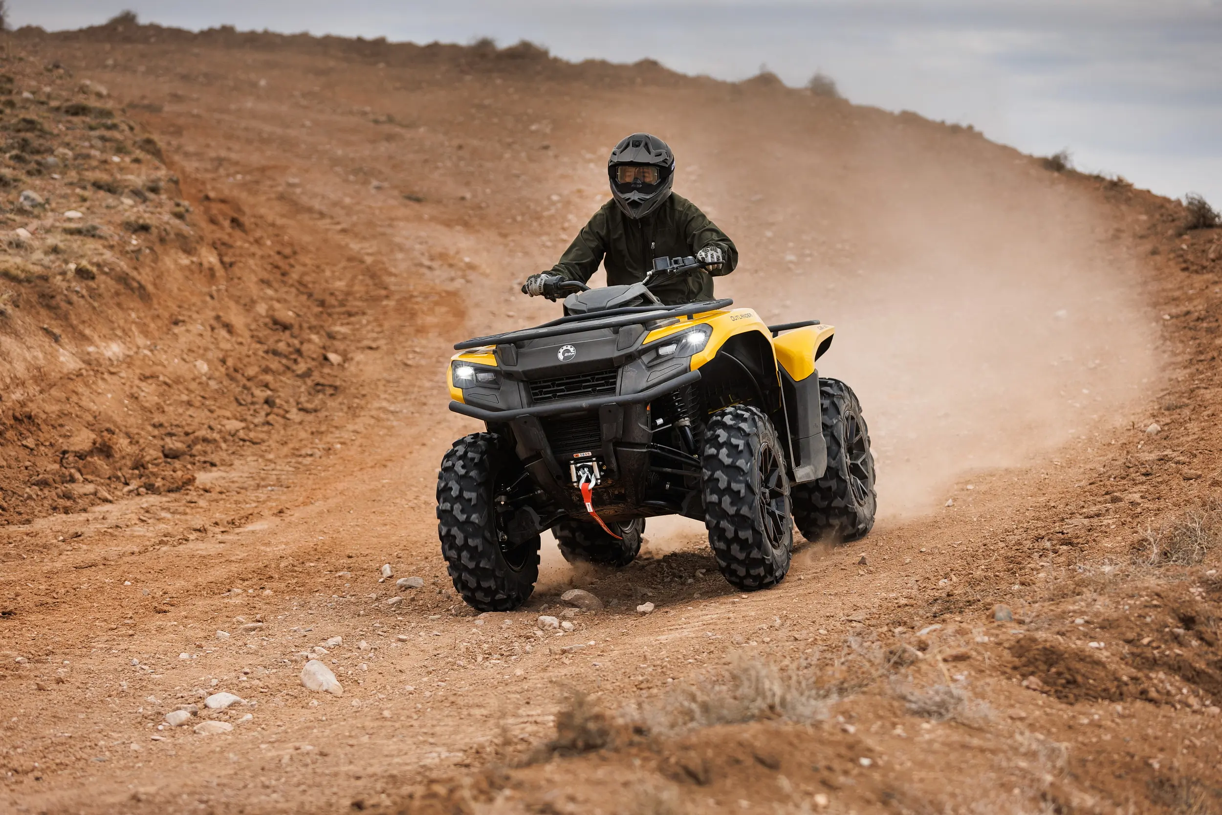 test riding the redesigned 2023 Can-Am Outlander XT 700