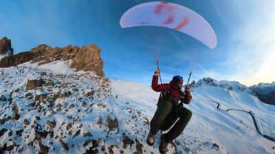 Van Lifer Paraglides Through the Dolomites With ‘New Eyes’