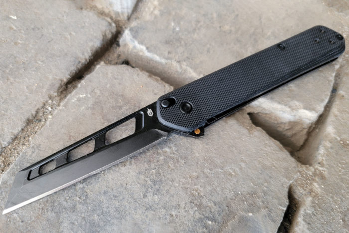 gerber spire folding knife