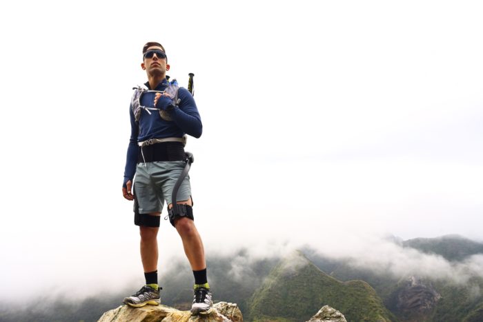 A man wearing a Hypershell