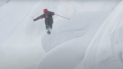 Austrian Freeskier Hits Powder Jackpot in British Columbia