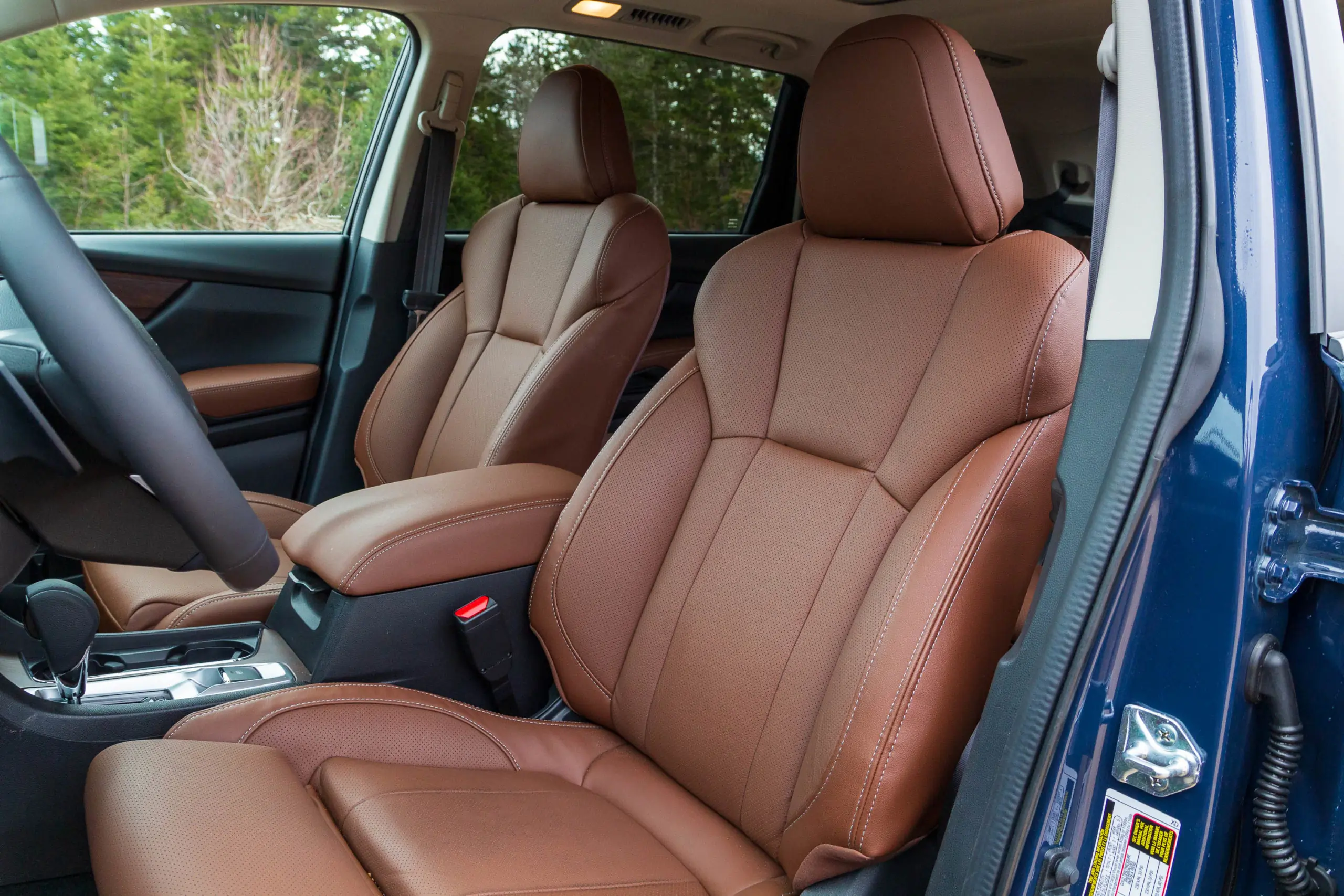 2023 Subaru Ascent Review interior front seats