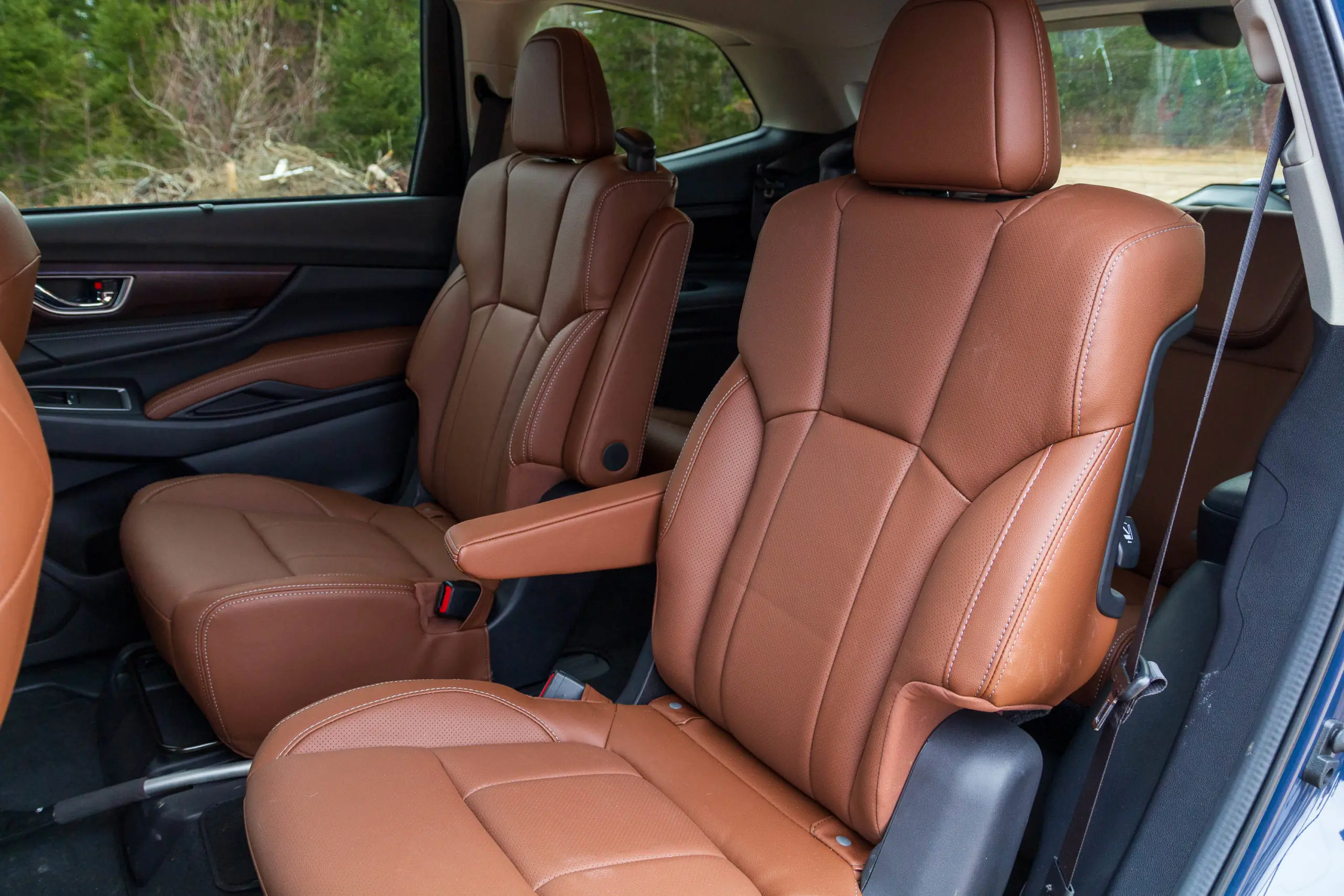 2023 Subaru Ascent Review interior second-row captain's chairs