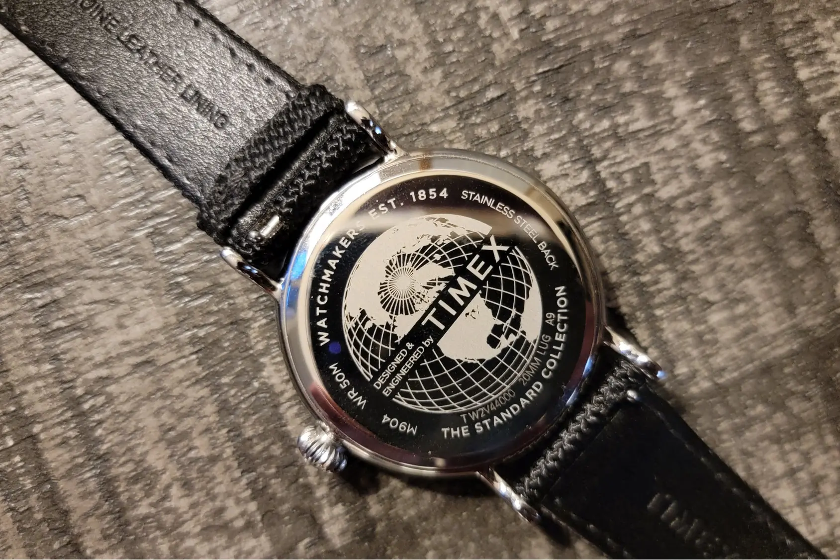 Timex Standard Watch Case Back