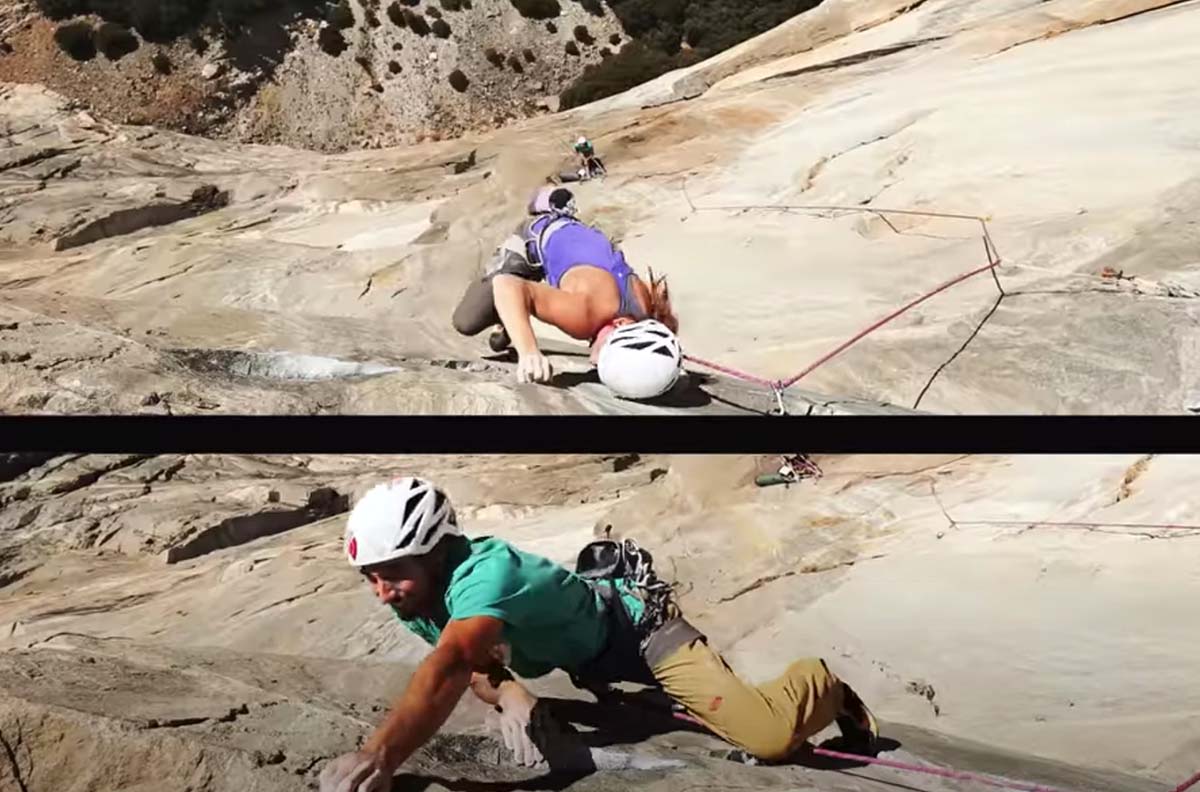 climbing zodiac on el capitan