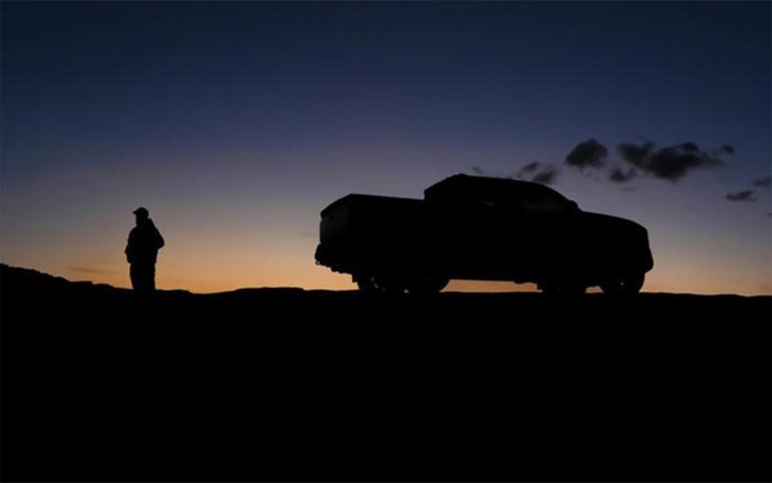 2024 Toyota Tacoma silhouette teaser