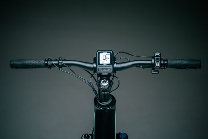 cockpit of an ebike