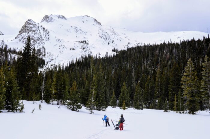 Camron Pass CMS backcountry skiing; (photo/Will Matuska)