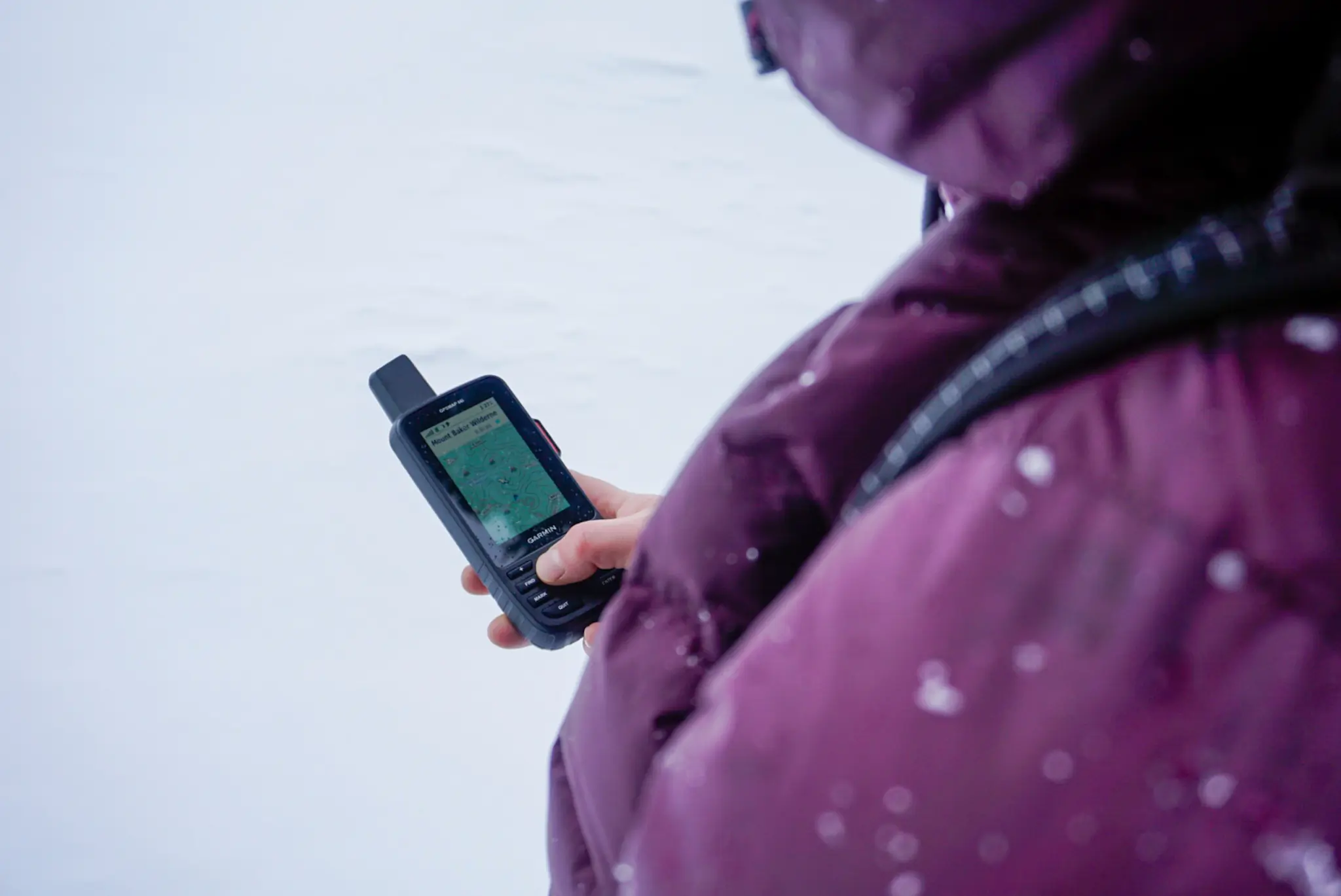 Garmin GPSMAP 66i Mapping While Ski Touring