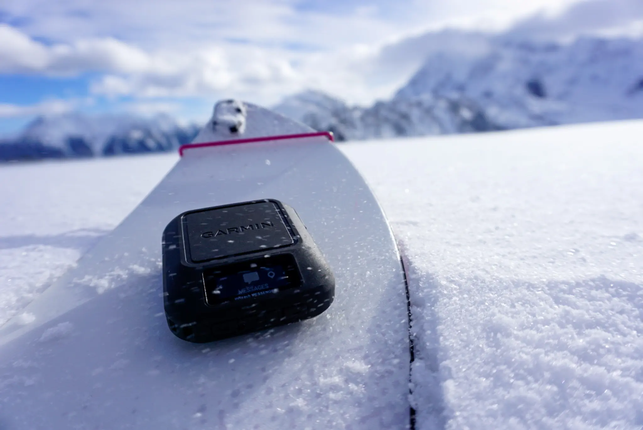 Garmin Messenger on Splitboard