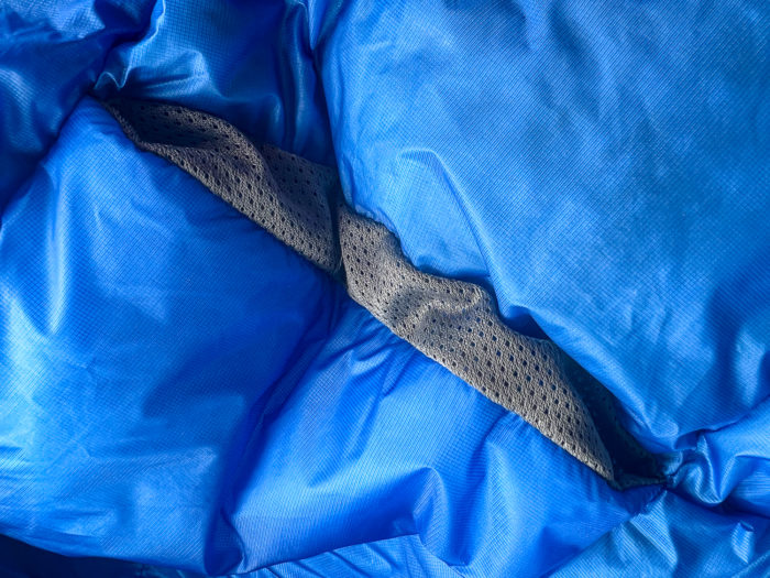 Interior venting on the Arc'teryx Alpha Lightweight Parka