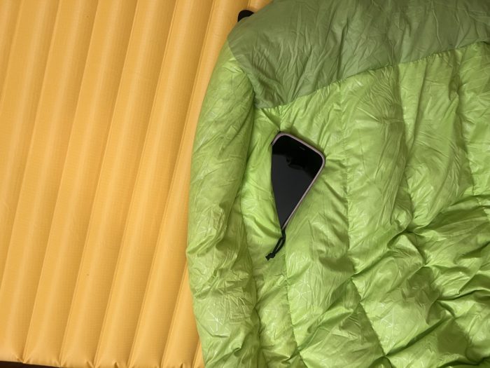 Sea to Summit Ascent sleeping bag; (photo/Will Brendza)