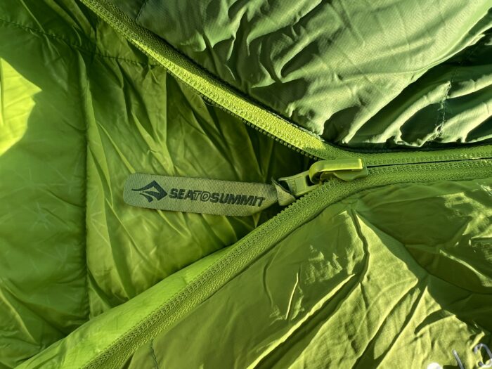 Sea to Summit Ascent sleeping bag; (photo/Will Brendza)