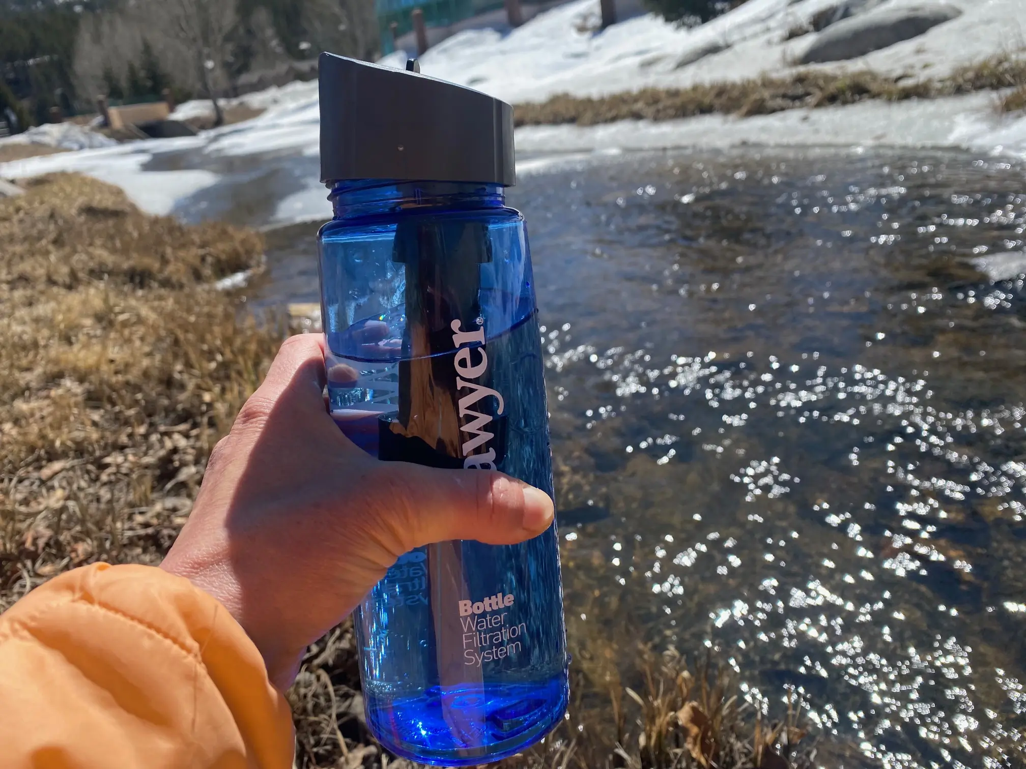 Sawyer filters bring clean water to developing countries; (photo/Shauna Farnell)