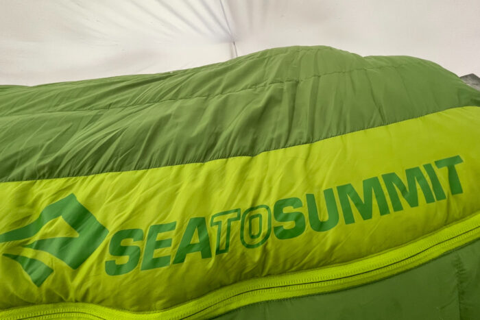 Sea to Summit Ascent sleeping bag; (photo/Will Brendza)