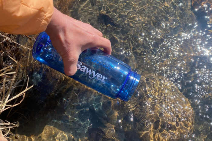 Sawyer filters bring clean water to developing countries; (photo/Sawyer)