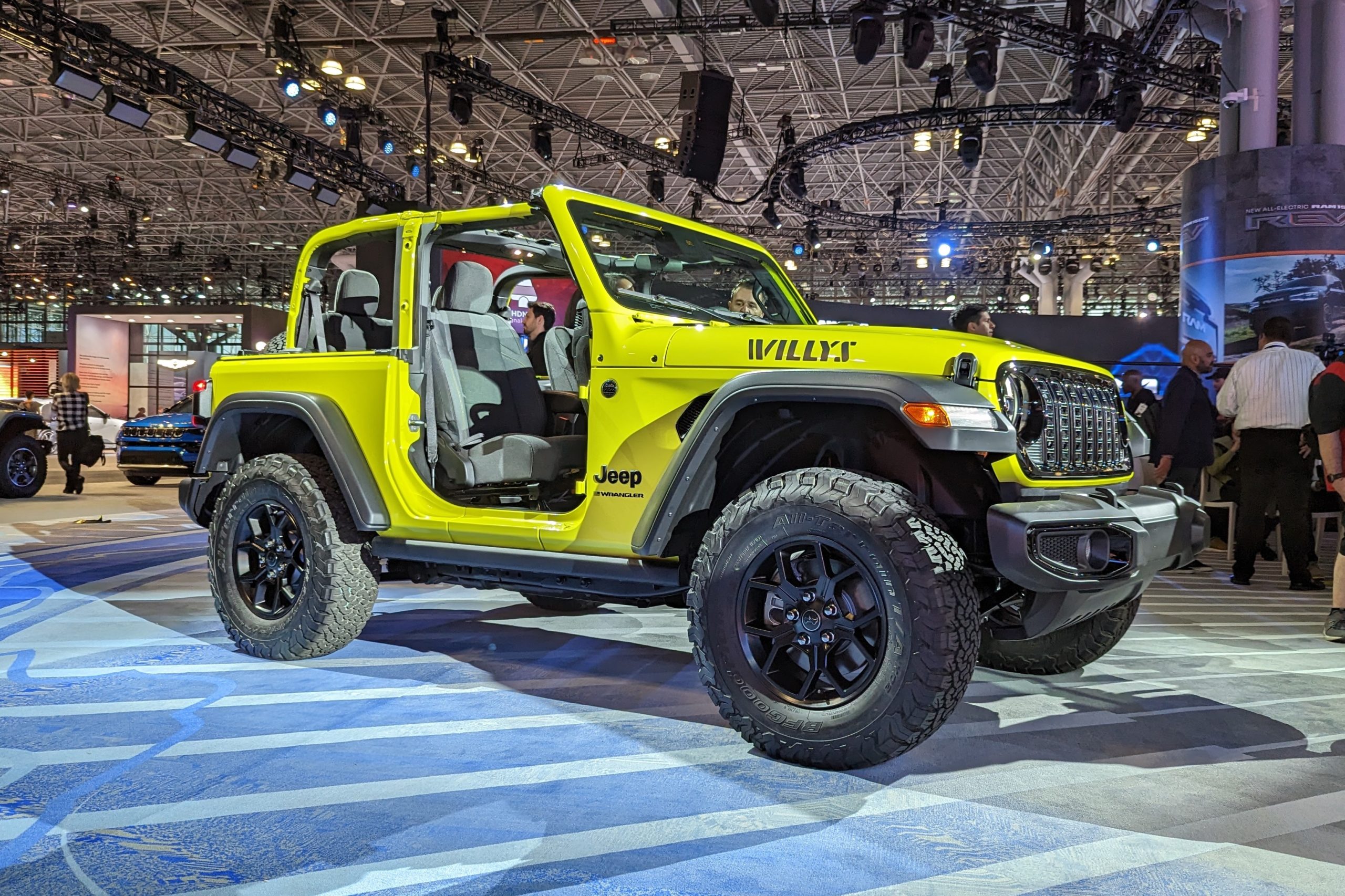 2024 Jeep Wrangler Willys at NY Auto Show debut; (Photo/Evan Williams)
