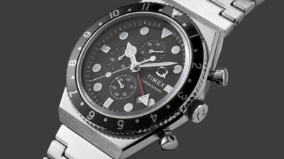 Three Cheers: Timex Adds Triple Time Zone Function to Q Chronograph