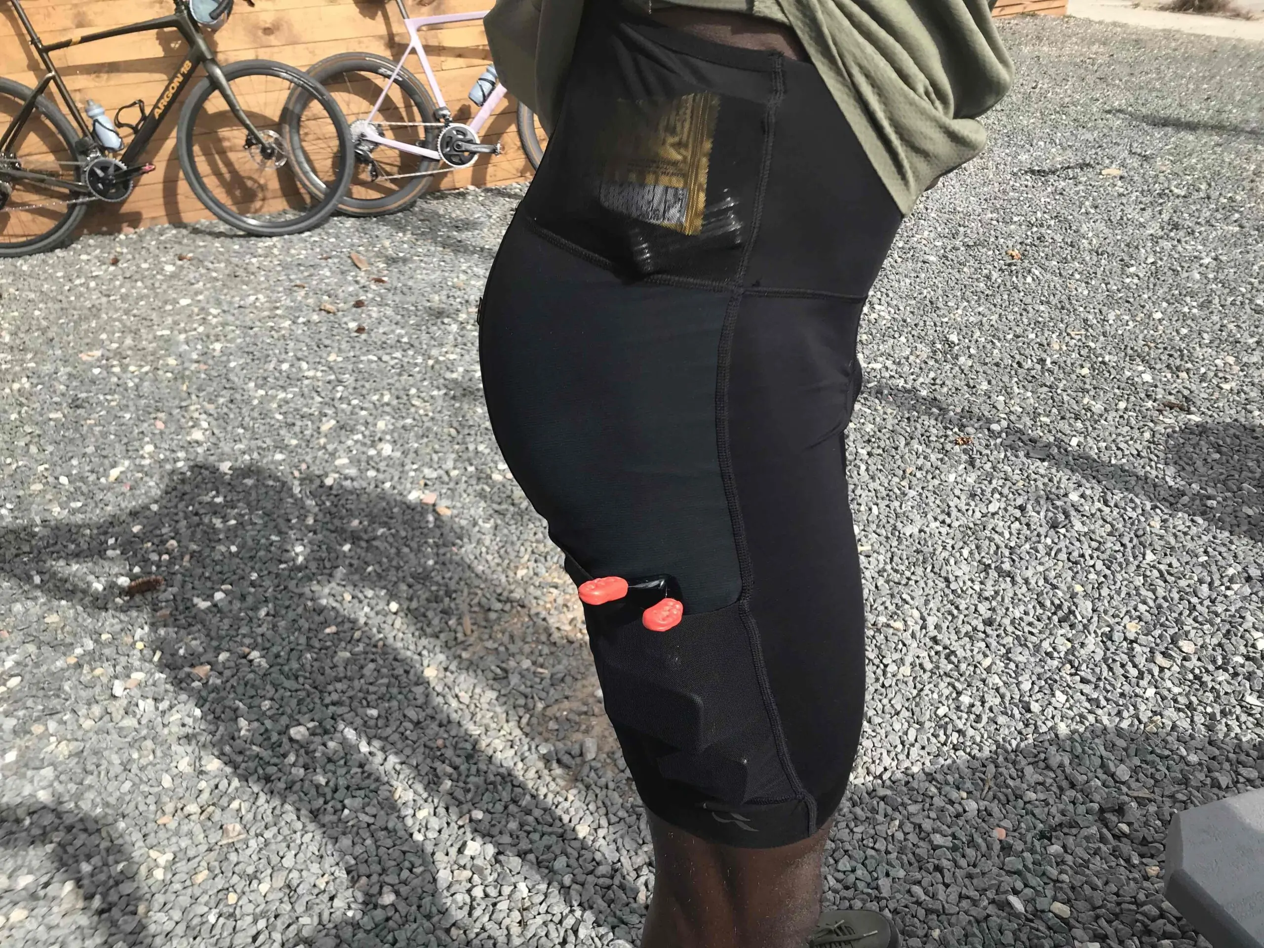 Rab Cinder range bib pockets