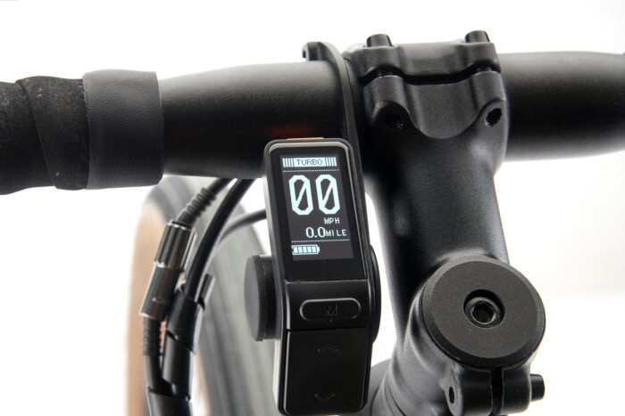 Low profile display on the Kona Rove HD