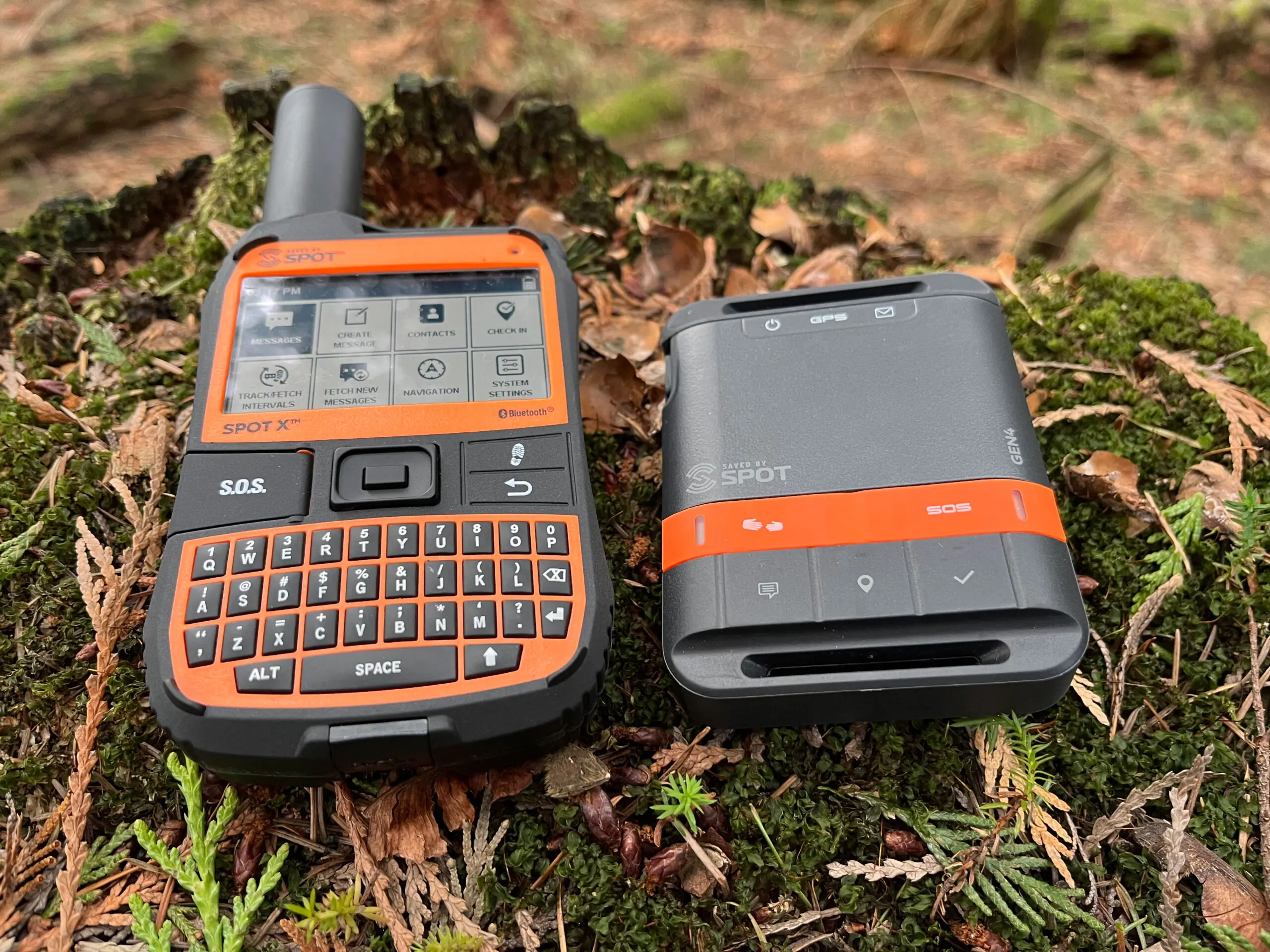 SPOT Satellite Messenger Devices Side By Side