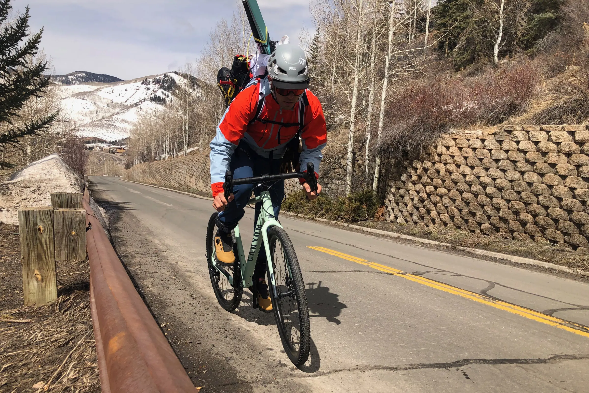 Norrøna Senja winter trail running kit; (photo/Bergen Tjossem)