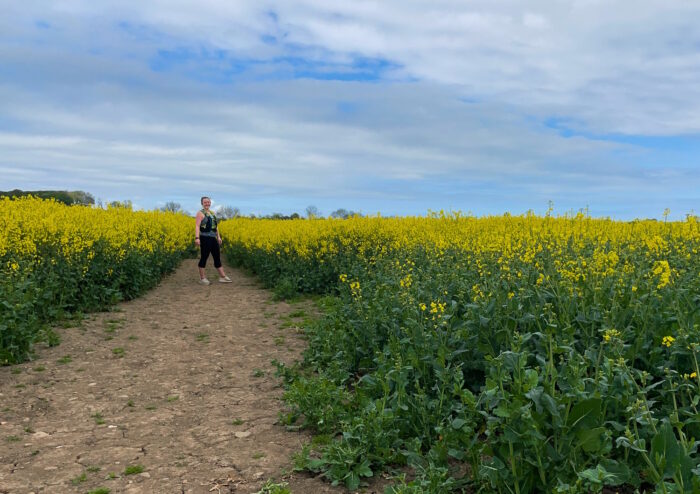 How to trail run alone safely; (photo/Johanna Flashman)
