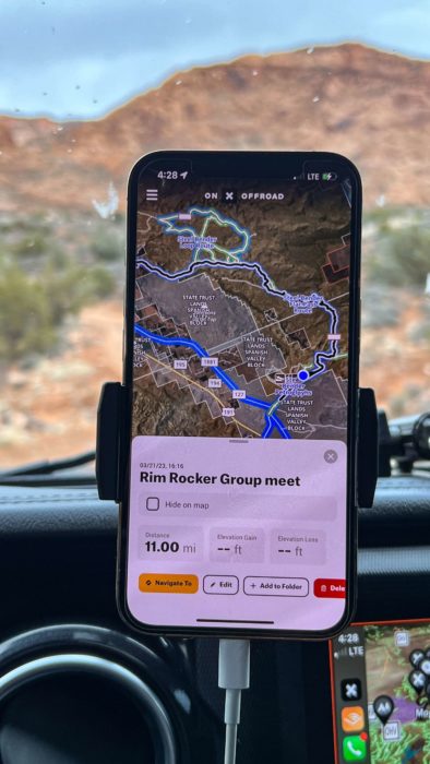 onX Offroad Route Builder App