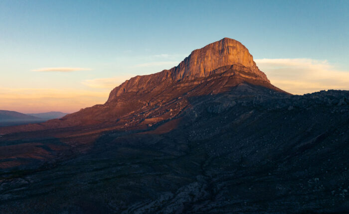 la popa, home to el gavilan, in twilight