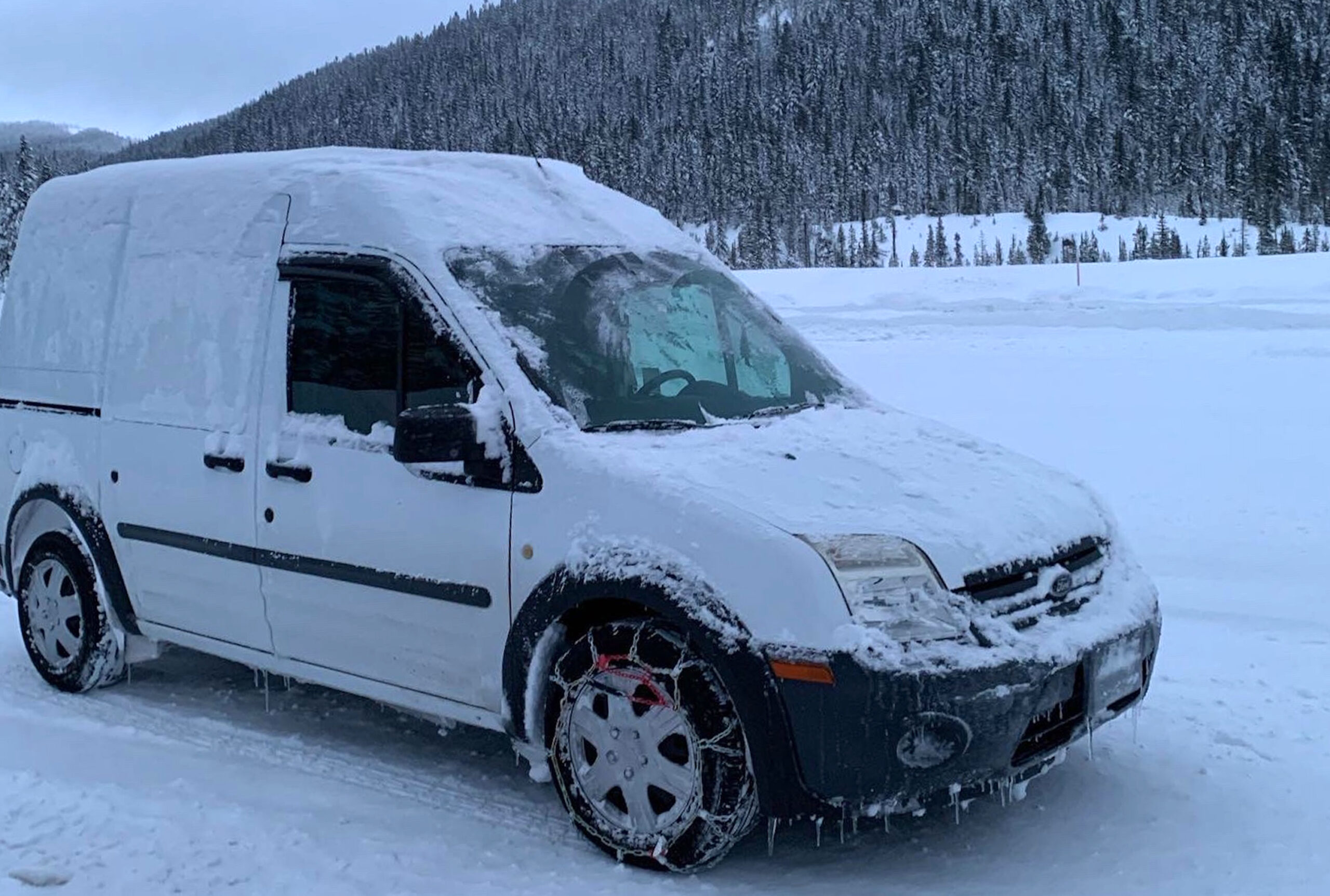 winter van life