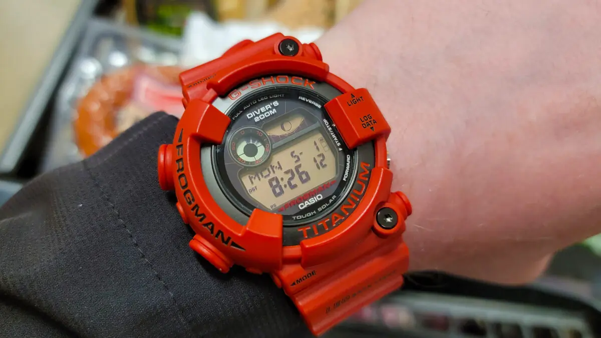 G-SHOCK　FROGMAN CASIO G SHOCK G SHOCK FROGMAN Frogman Triple Crown Watch GW