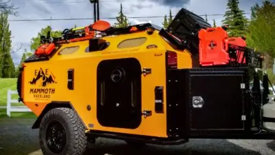 ‘Extinction-Level Event’ Camper Trailer: Mammoth Overland ELE Is Apocalypse-Ready