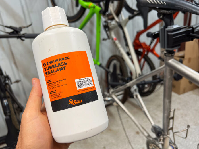 Orange Seal Endurance tubeless sealant is cheap gravel biking gear