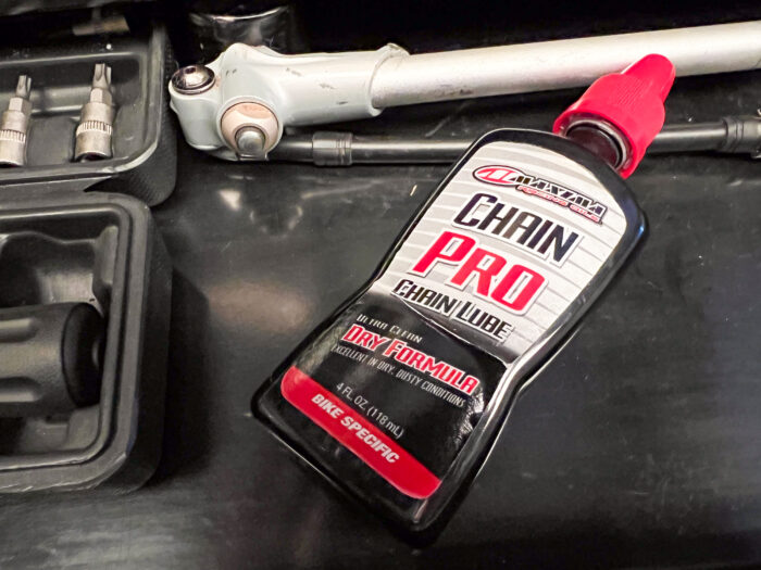 Maxima Racing Oils Chain Pro Chain Lube is cheap gravel biking gear