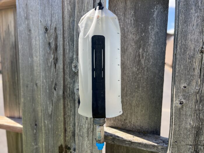 HydraPak Seeker 6L gravity filter review; (photo/Will Brendza)