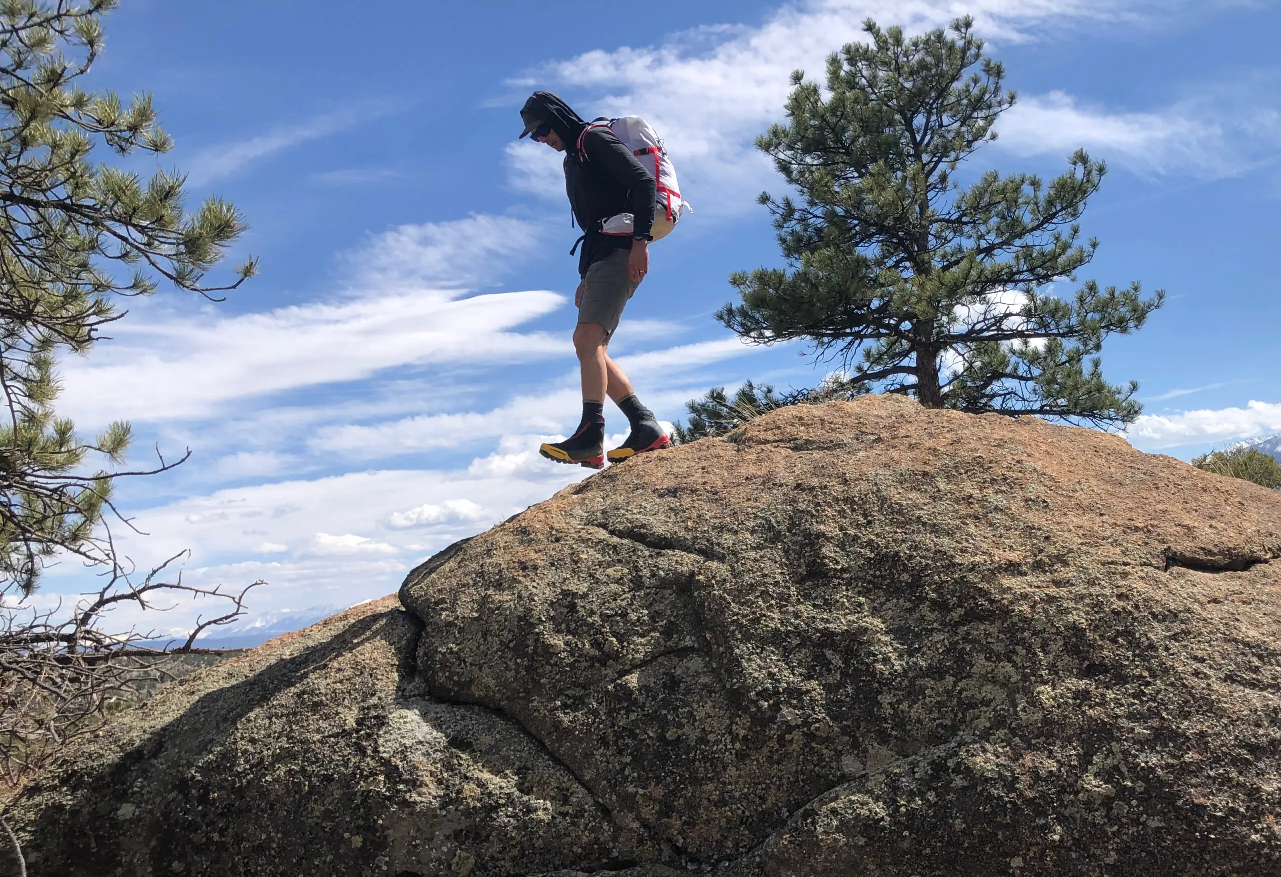 La Sportiva Aequilibrium Top GTX in the field; (photo/Bergen Tjossem)