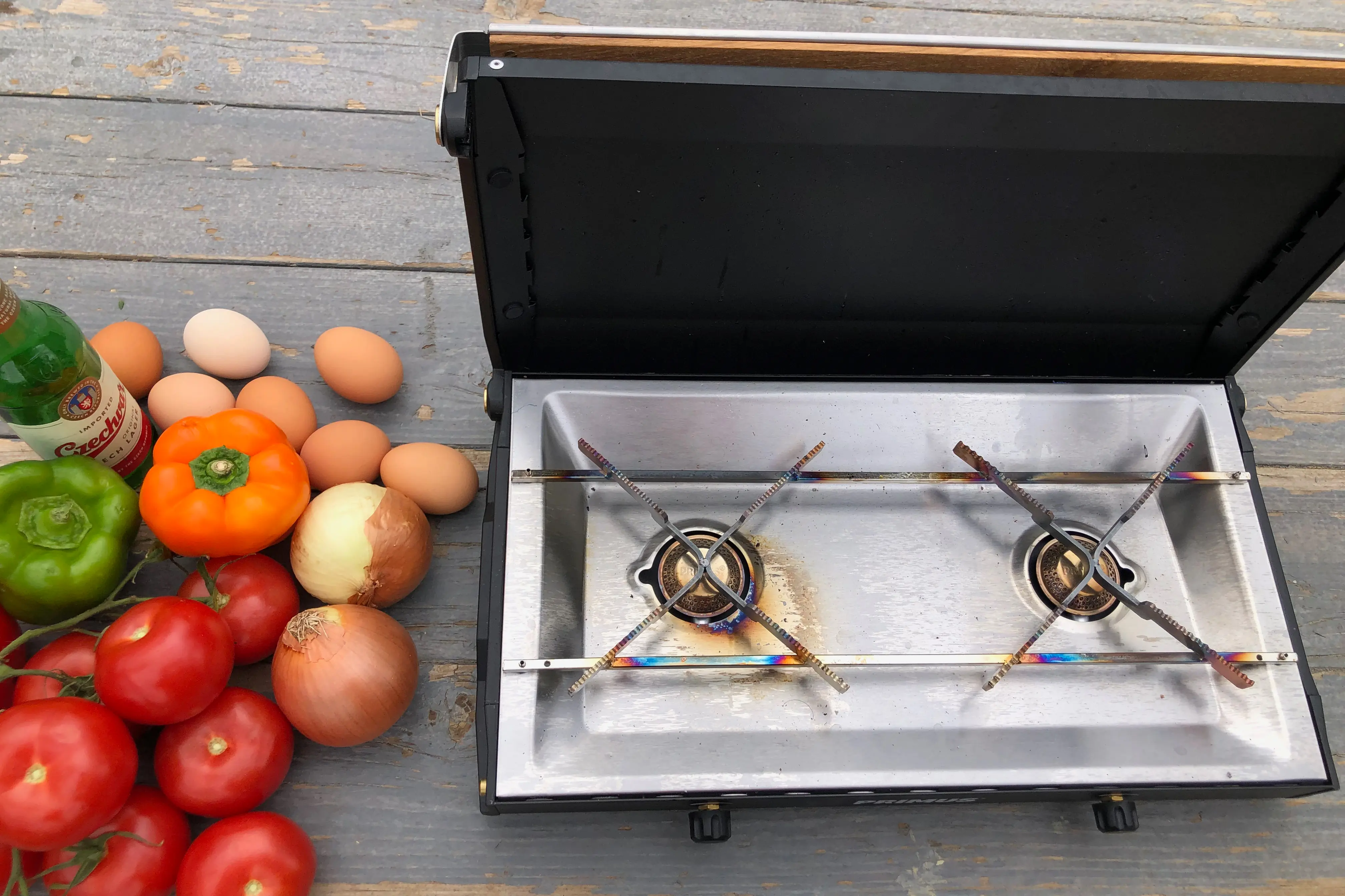 PRIMUS - PRIMUS KINJA US ツーバーナー　プリムス　キンジャ Kinjia Camping Stove | Compact, Outdoor, Double-Burner