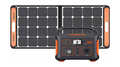 Jackery Solar Generator Explorer 500 + SolarSaga 100