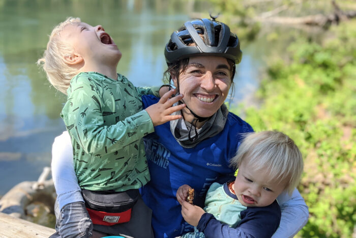 Chelsey Magness, professional endurance athlete, gives her tips on motherhood; (photo/Chelsey Magness)