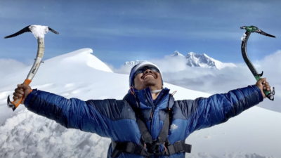 First Double-Above-Knee Amputee Summits Everest