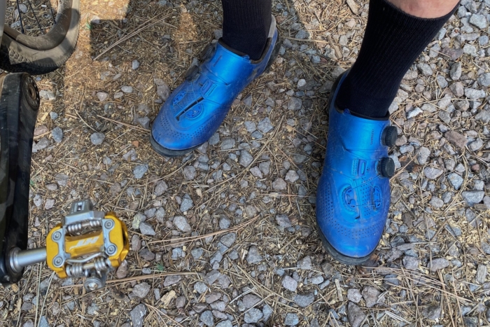 Supple uppers, good ventilation, and dual BOA dials of the XC 9 shoes