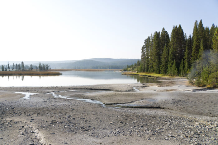 Fishing in Yellowstone Thermal Areas